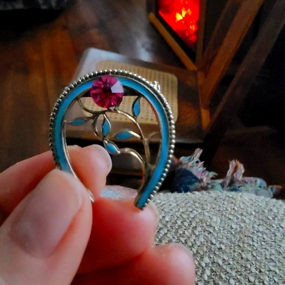 not branded Jewelry - Horseshoe Vintage lucky brooch